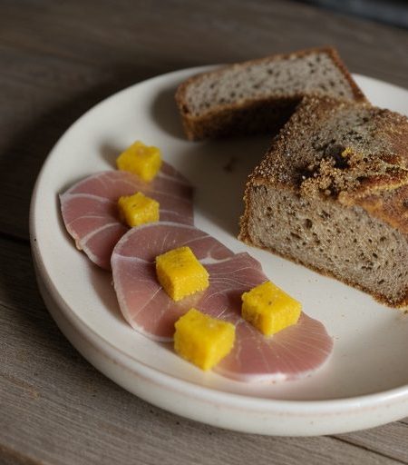Ham Slice With Curried Fruit^ recipe image